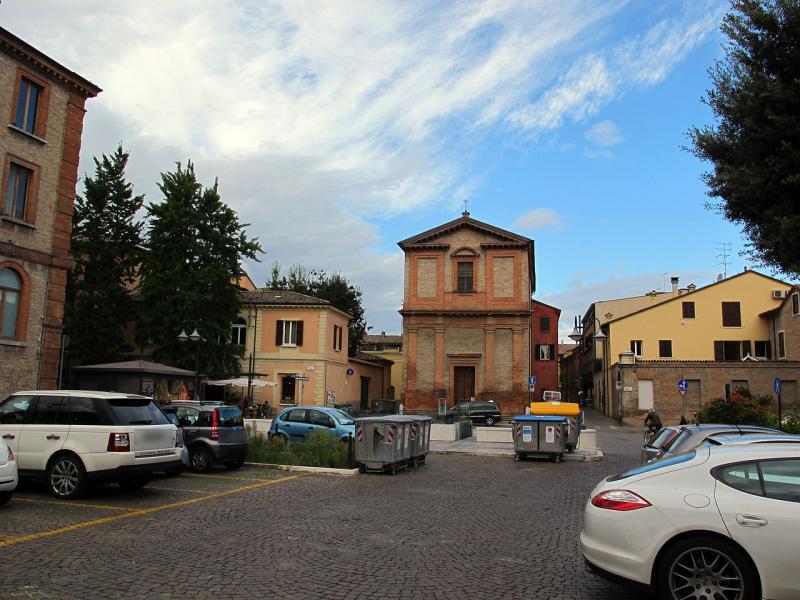 Foto di Chiesa di Santa Maria Nascente in Boccaquattro scattata da Casa Bufalini